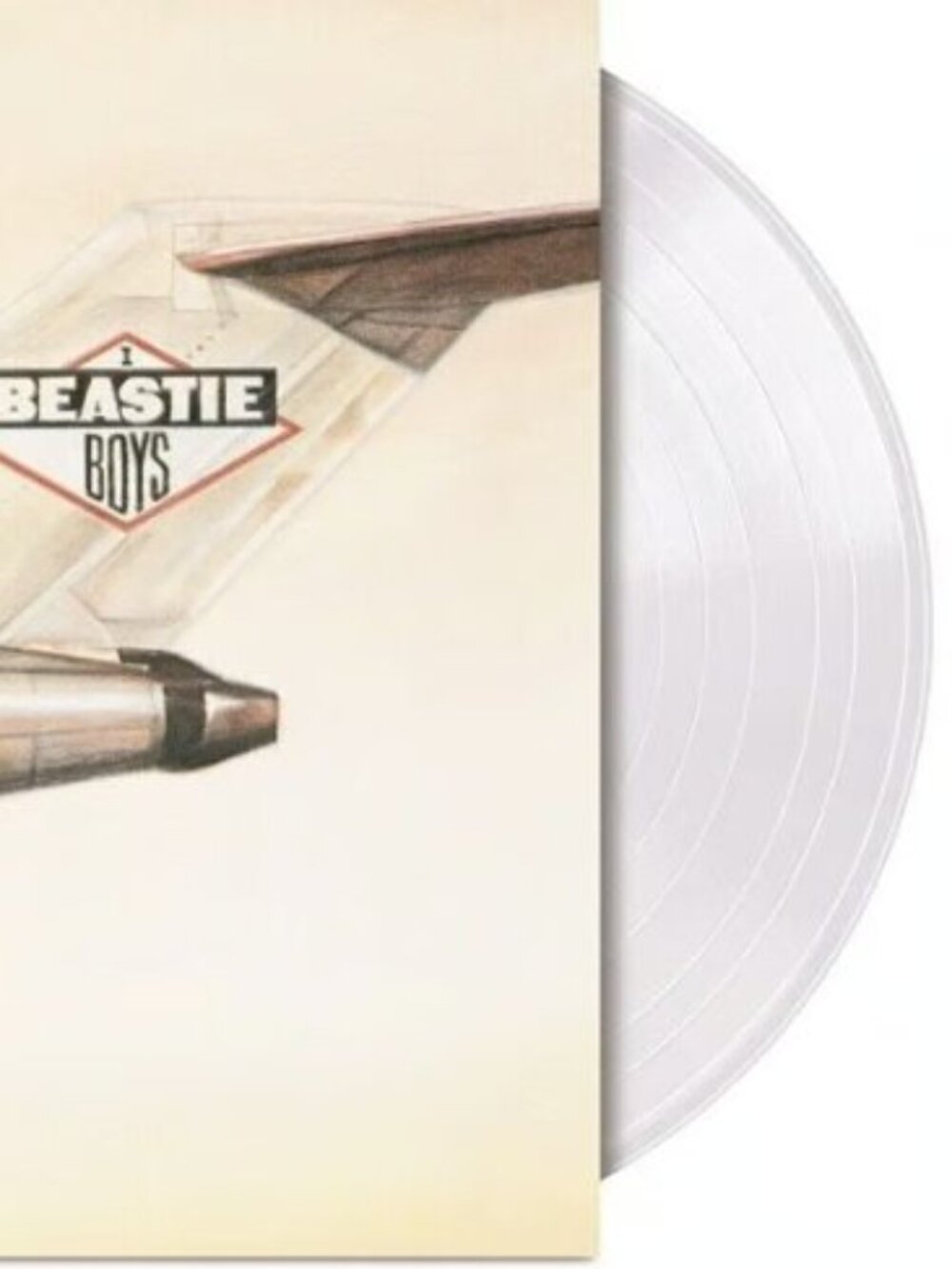 Beastie Boys Licensed To Ill LP ~ Exclusive Colored Vinyl (Clear) ~ New/Sealed!